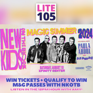Win NKOTB Tickets and Qualify to Win M&G Passes!